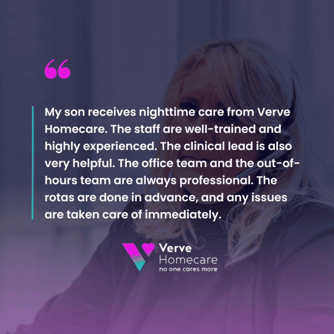 Testimonials Verve Homecare