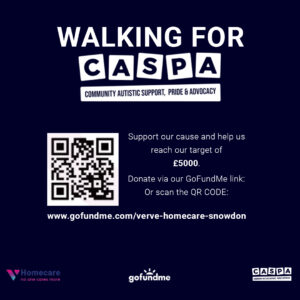 Walking for CASPA Verve Homecare