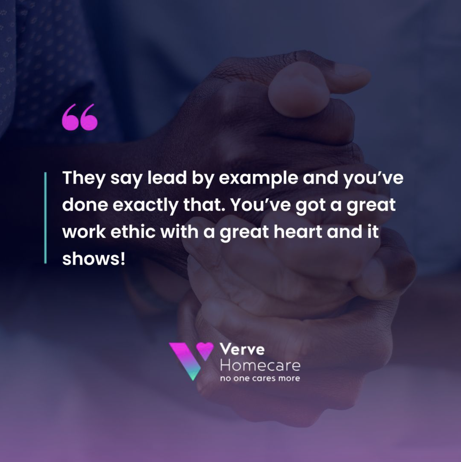 Testimonials Verve Homecare